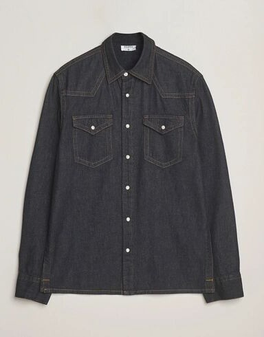 Filippa K Western Denim Shirt Rinsed Blue Wash