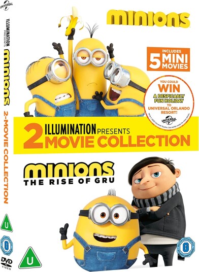 Minions 12 DVD