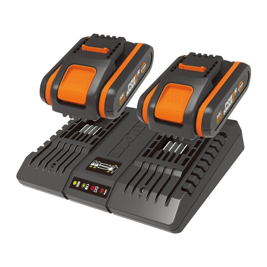 Worx 20V 2 X 2.0Ah Battery Kit Worx 20V 2 X 2.0Ah Battery Kit