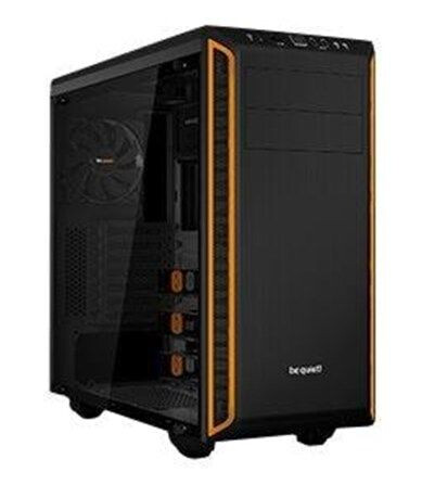 be quiet! Pure Base 600 Midi Tower Kabinett Oransje ATX be quiet! Pure Base 600 Midi Tower Kabinett Oransje ATX