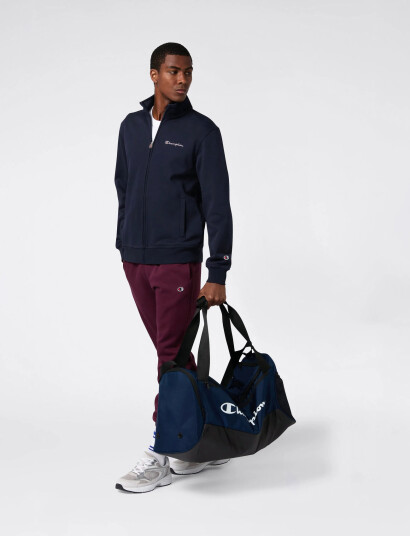Champion Full Zip Sweatshirt - Navy - L