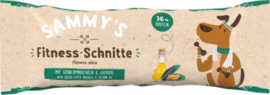 Sammy's Fitness bar grønnleppet musling 25 g