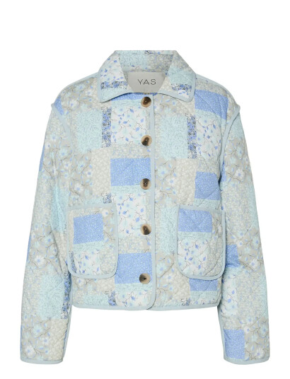 YAS Yaslelou Ls Padded Jacket - D2D - Blue - M