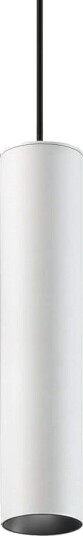 Bali L Takpendel For GU10 Høyde 38 Cm Hvit/Sort Bali L Takpendel For GU10 Høyde 38 Cm Hvit/Sort
