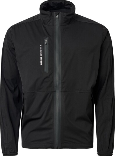 Abacus M Bounce Rainjacket Svart Golf regnjakke herre 600 Black XXX Large