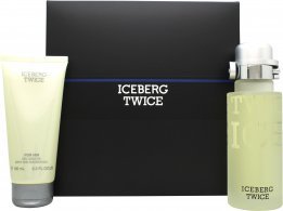 Iceberg Twice Pour Homme Gavesett 125ml EDT + 100ml Dusjgel Iceberg Twice Pour Homme Gavesett 125ml EDT + 100ml Dusjgel