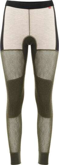 Aclima Women's WoolNet Hybrid Longs Tarmac/Beige Melange/Jet Black L Aclima Women's WoolNet Hybrid Longs Tarmac/Beige Melange/Jet Black L