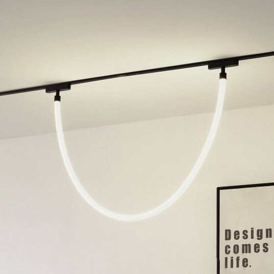 Lindby LED lysslange Lumaro lengde 150 cm tekstil 48V