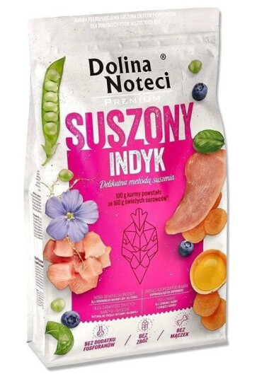 Dolina Noteci Premium Tørket Hundemat med Kalkun 9 Kg Dolina Noteci Premium Tørket Hundemat med Kalkun 9 Kg