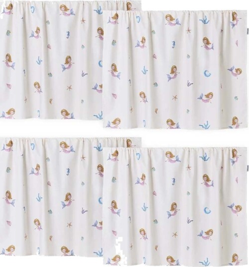 Hoppekids Mermaid Sengegardin Hoppekids Mermaid Sengegardin