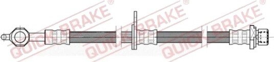 QUICK BRAKE 59.935 Bremseslange QUICK BRAKE 59.935 Bremseslange