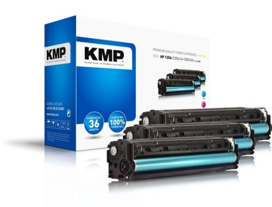 Kmp H-T113cmy 1400 Sider Cyan Fiolblå Gult 3 Stykker