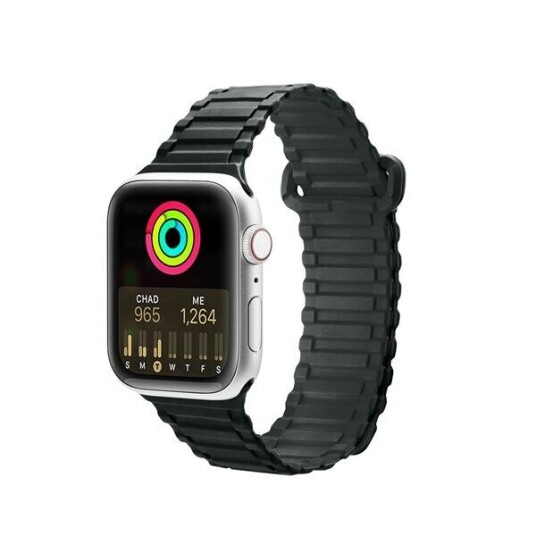 Dux Ducis Dux Ducis-Rem (Panserversjon) Stropp Apple Watch Ultra, Se, 8, 7, 6, 5, 4, 3, 2, 1 (49, 45, 44, 42 Mm) Magnetisk Silikonrem Armbånd Grønt Dux Ducis Dux Ducis-Rem (Panserversjon) Stropp Apple Watch Ultra, Se, 8, 7, 6, 5, 4, 3, 2, 1 (49, 45, 44, 42 Mm) Magnetisk Silikonrem Armbånd Grønt