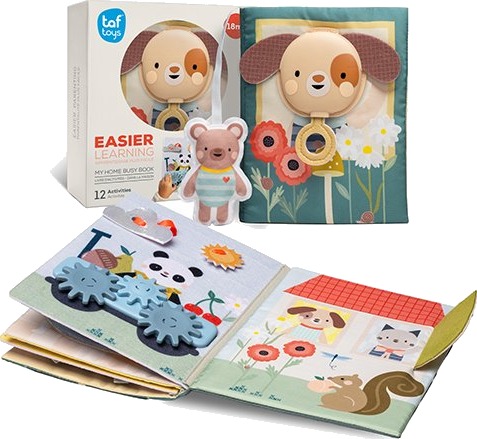 Taf Toys TAF Toys My Home Busy Aktivitetsbok Taf Toys TAF Toys My Home Busy Aktivitetsbok