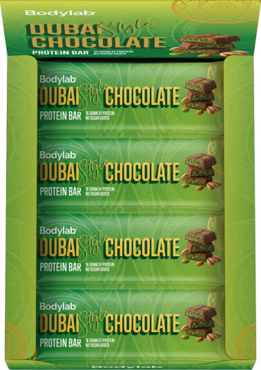 Bodylab Proteinbar 12x55g   Dubai Style Chocolate