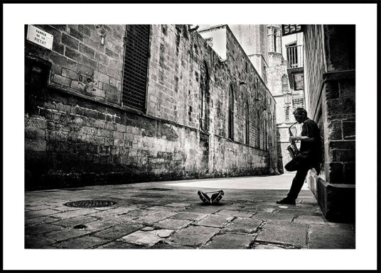 Silent Street Poster Plakat / 50x70cm