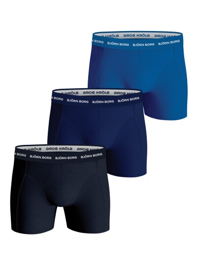 Bjørn Borg Björn Borg 3 pk Cotton Stretch Boxer Blue XXL