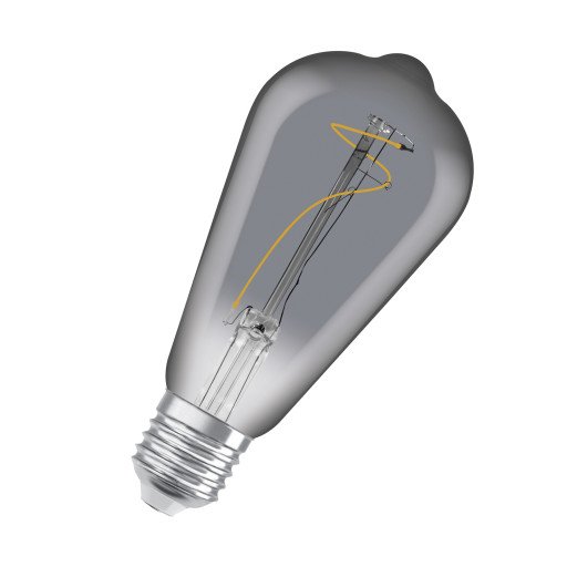 Ledvance 1906 edison røyk enkeltfil 100lm 3,4W/818 E27