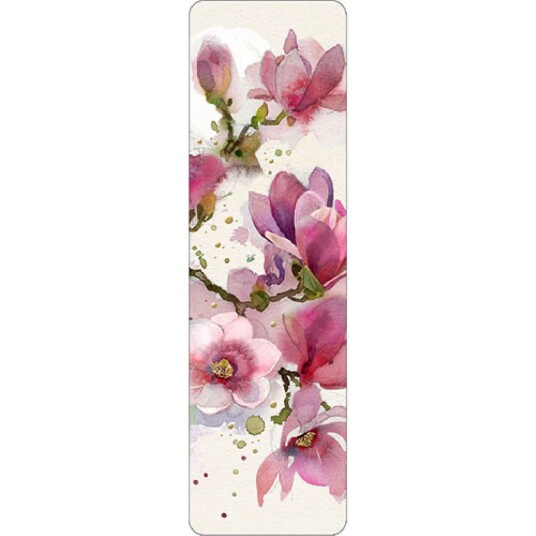 Bokmerke 5x17cm Bug Art rosa blomster