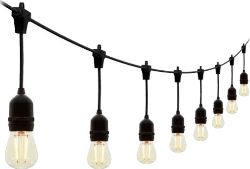 4lite Festoon lyslenke utendørs 11,5 meter 4lite Festoon lyslenke utendørs 11,5 meter
