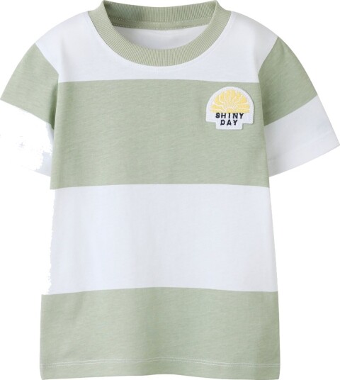 Name It T skjorte NmmJulio Desert Sage Name It 1 år (80) T skjorte Grønn Gul Hvit