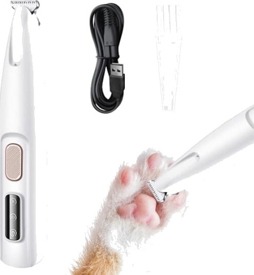Potetrimmer For Hund Og Katt Med Led-Lys Vanntett