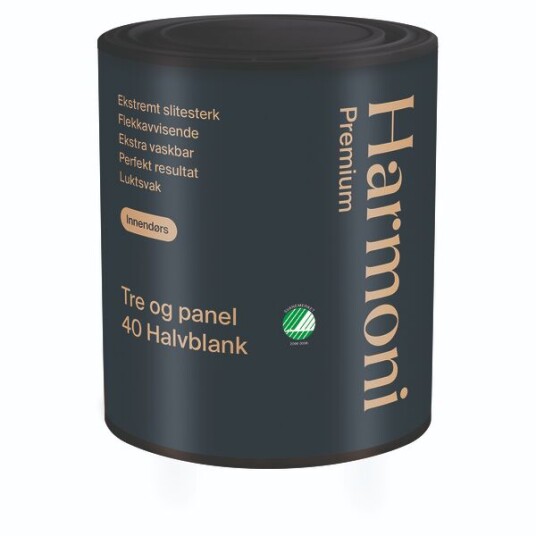 Harmoni Oljemaling Premium 40 Hvit 0,68l Harmoni Oljemaling Premium 40 Hvit 0,68l