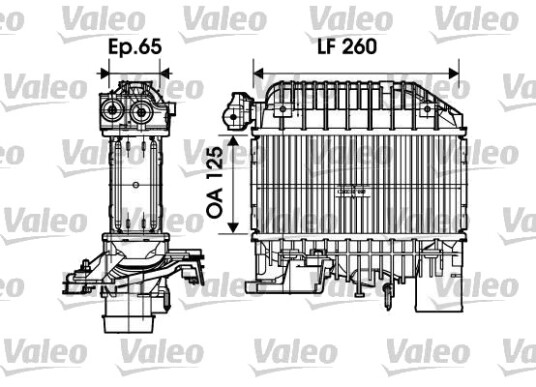 Intercooler VALEO 817698 Intercooler VALEO 817698