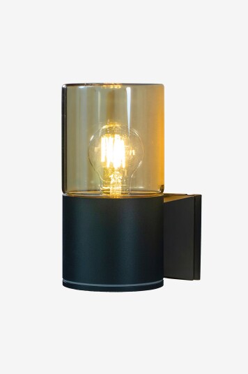 Aneta Lighting Vegglampe Lysekil utendørs Svart