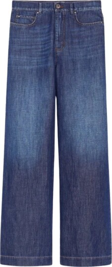 Weekend Max Mara Dame Jeans Blå S,