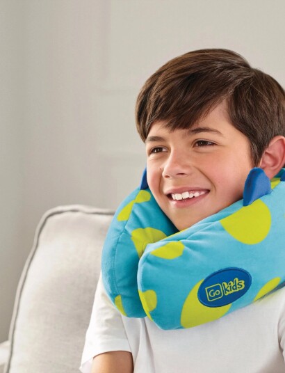 Go Travel Monster Snuggle Travel Pillow   Blue   ONE SIZE