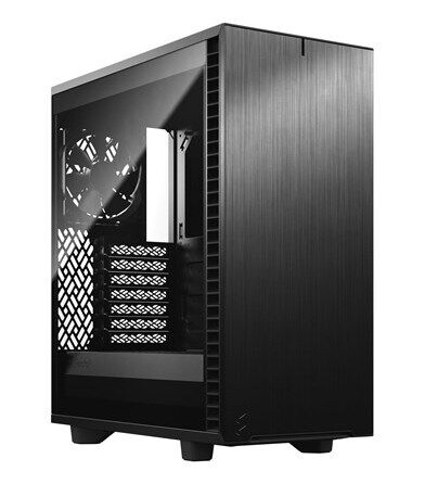 Fractal Design Define 7 Compact - Black TG Light Tint Svart Fractal Design Define 7 Compact - Black TG Light Tint Svart