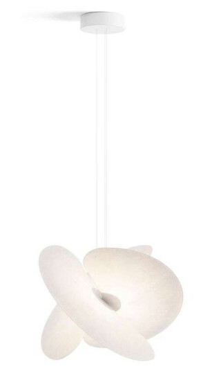 Luceplan - Levante Pendel Small Matt White/White Luceplan