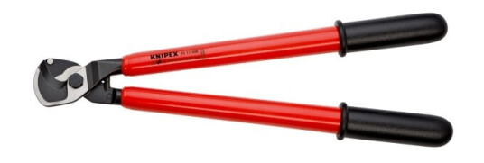 Knipex 95 17 500 Sidekutter 500 mm VDE Aluminium og Stål Rød og Sort