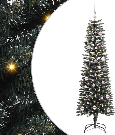  Kunstig juletre grønn 43 x 43 x 150 cm PVC og plast og stål