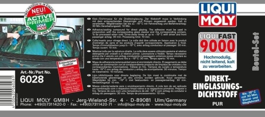 LIQUI MOLY 6028 Reparasjonssett, ruteinnklebing