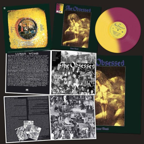 The Obsessed  Lunar Womb  LP/Vinyl