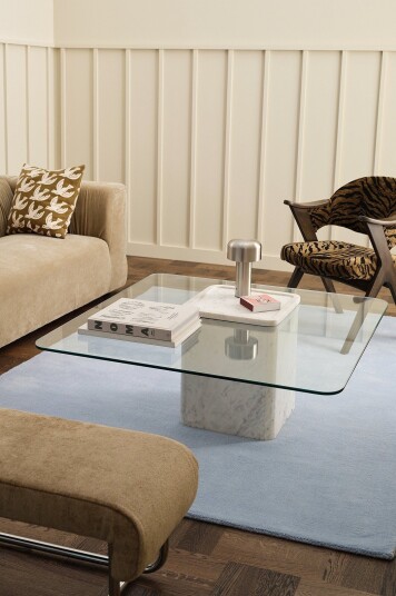 Ellos Home Salongbord Ellionina 100x100cm Beige