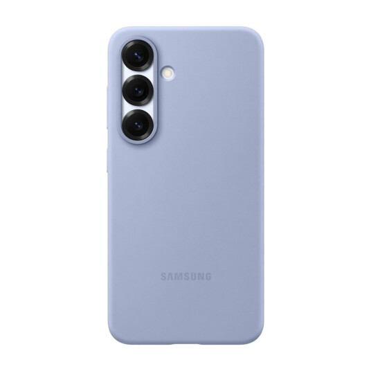 Samsung Galaxy S25 Silikondeksel Lys Blå Mobildeksel