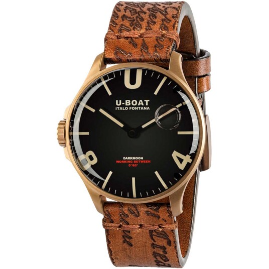 U-BOAT Darkmoon 44mm U8467/A - Herre - 44 mm - Analog - Kvarts urverk - Safirglass