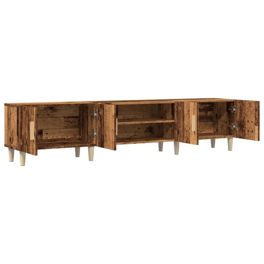 TV-benk gammelt tre 180x31,5x40 cm konstruert tre 8721158443908 TV-benk gammelt tre 180x31,5x40 cm konstruert tre 8721158443908