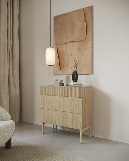 Takayo Kommode 90 cm Eik