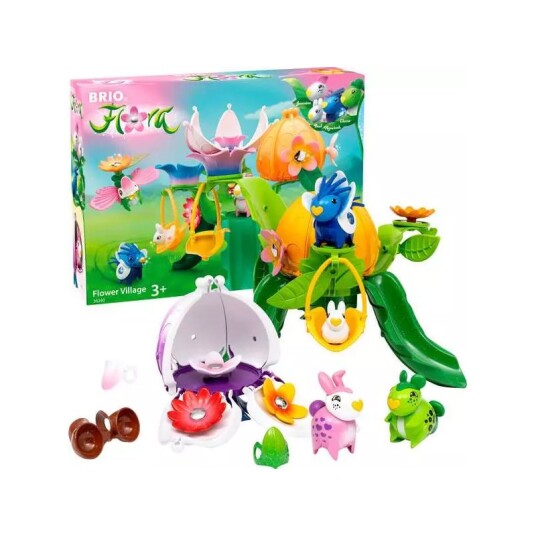 Flora Blomsterlandsby Lekesett 36240 Brio Flora Blomsterlandsby Lekesett 36240 Brio