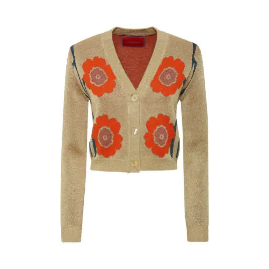 La DoubleJ Dame Strikkevarer Beige M,