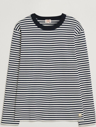 Armor lux Héritage Striped Long Sleeve T Shirt Marine/Milk Armor lux Héritage Striped Long Sleeve T Shirt Marine/Milk