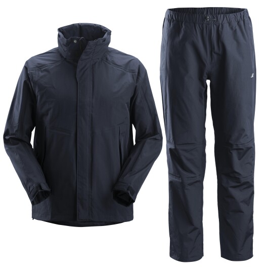 Snickers Workwear 8378 Regnsett marine Marine Klær
