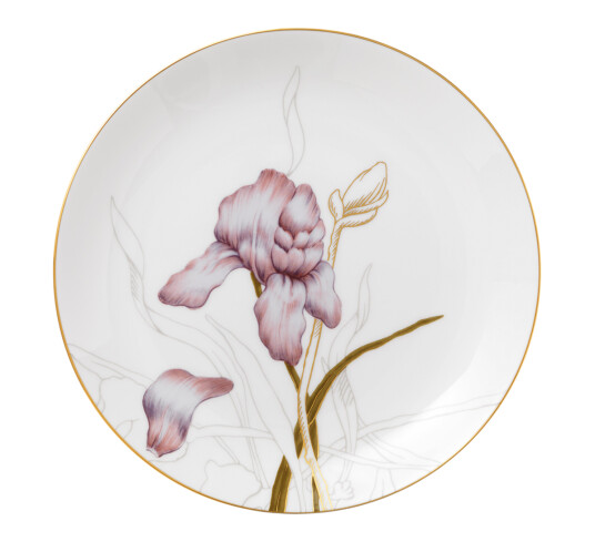 Royal Copenhagen - Flora asjett 22 cm iris