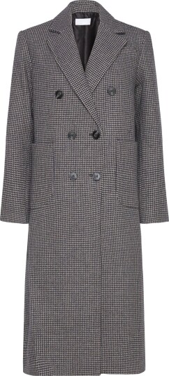 Creative Collective Emma Coat Check Grey 36 Creative Collective Emma Coat Check Grey 36