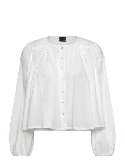 Gina Tricot Boho Blouse - White - L