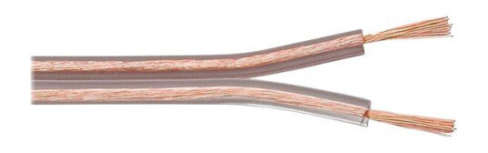 MicroConnect 2,5 mm² Lydkabel 100 m - Hvit
